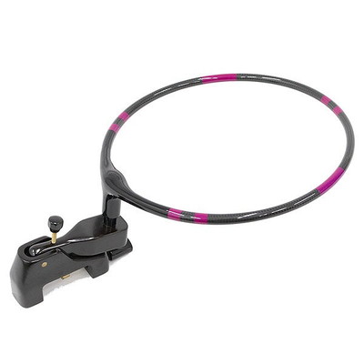 かちどき ヘラ万力 カーボン段巻玉置枠黒檀大砲万力セット(紫)