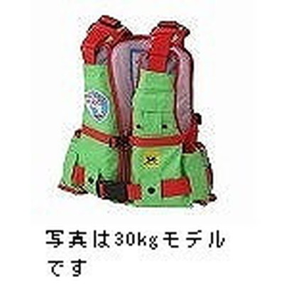 オレンジブルー WRLV-3146 ライフベストKids 50kg グリーン 浮力50