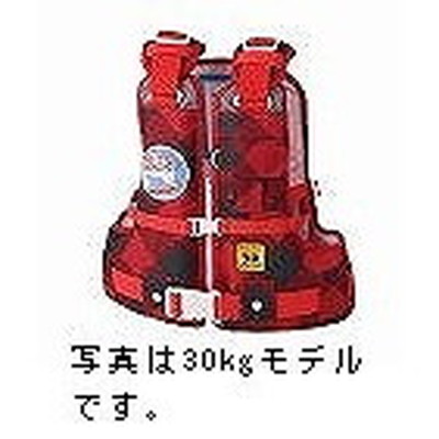オレンジブルー WRLV-3145 ライフベストKids 30kg POP レッドチェック 浮力30