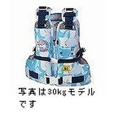 オレンジブルー WRLV-3145 ライフベストKids 30kg POP ブルーカモ 浮力30