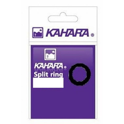 カハラ スプリットリング ブラック #4.5 スナップ・リング