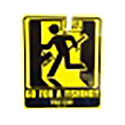 友志 YOU・SHI西日本 ステッカーT2 11x13 BK&Y