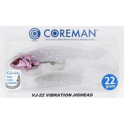 コアマン　ＶＪ－２２　バイブレーションＪＨ　０６４　ピンクヘッド／ケイムラパール