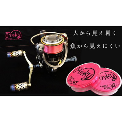 サーティーフォー(THIRTY FOUR) ピンキー200m 0.2号 ライン