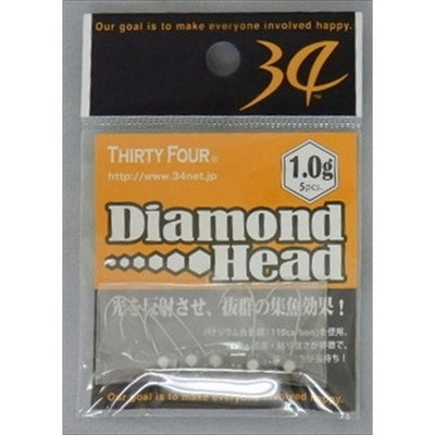 サーティフォー ダイヤモンドヘッド Diamond head 1.0g ジグヘッド