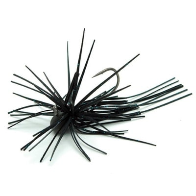 レイドジャパン ラバージグ エグダマ Type-LEVEL 5.5g ブラック/ブルーFLK.