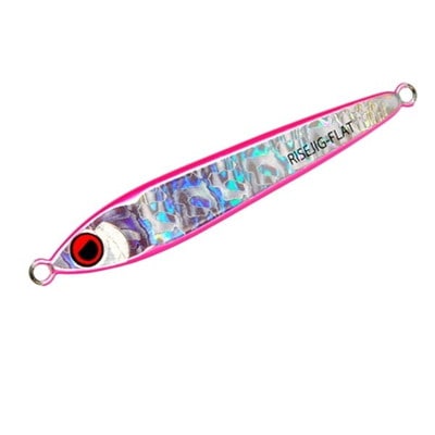 ライズジャパン メタルジグ ライズジグ フラット 125g #RJ06 サイドピンク