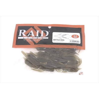 レイドジャパン ワーム バトルホッグ 3.3インチ 067.グリパンスケル