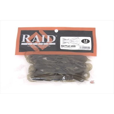 レイドジャパン ワーム バトルホッグ 3.8インチ 067.グリパンスケル