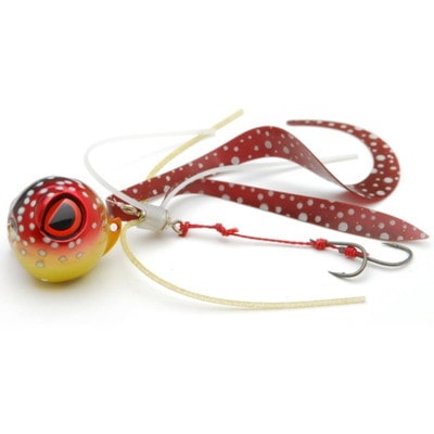 ライズジャパン タイラバ 鯛ラバ なみだま めだま(MEDAMA) 100g #ND08 イカグロードット