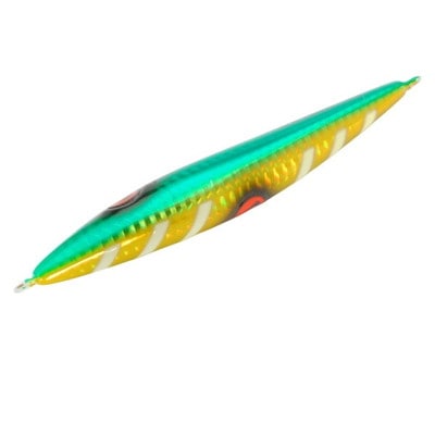 ライズジャパン メタルジグ ライズジグ SLJ 175g #RJ13 グリーンゴールドゼブラグロー