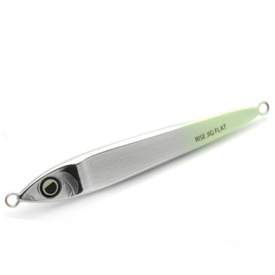 ライズジャパン メタルジグ ライズジグ フラット 225g #RJ15 リアグロー