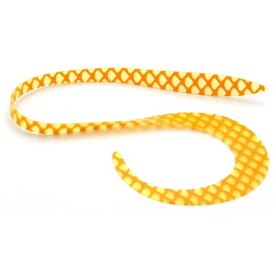 ライズジャパン タイラバ 鯛ラバ なみだまネクタイ 太短カーリー #NF15 チャートオレンジチェック