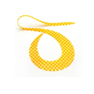 ライズジャパン タイラバ 鯛ラバ なみだまネクタイ どでカーリー #ND15 チャートオレンジチェック