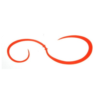 ライズジャパン タイラバ 鯛ラバ なみだまネクタイ ちょうどよカーリー #NC03 オレンジ