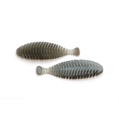 レイドジャパン ワーム ヒラタイラー3.7インチ 125.スモークシャッド