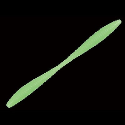 ガンクラフト ワーム 鯵爆吸 2.4インチ #02ラッキーライム