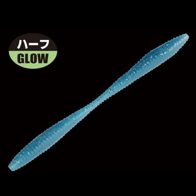 ガンクラフト ワーム 鯵爆吸 2.4インチ #13マッカーサーブルー