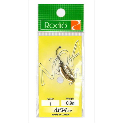 ロデオクラフト NOA Jr 0.9g #1ゴールド スプーン