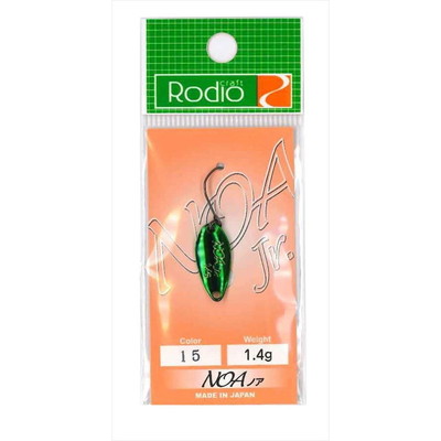 ロデオクラフト NOA Jr 1.4g #15Mグリーン スプーン