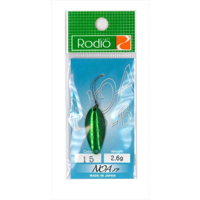ロデオクラフト NOA-B 2.6g #15 Mグリーン スプーン