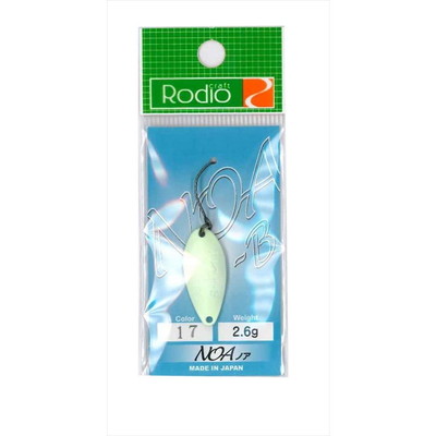 ロデオクラフト NOA-B 2.6g #17 グロー(夜光) スプーン