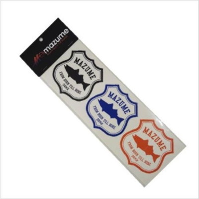 マズメ ステッカー MZAS-582 MZ ステッカー シーバスII 3枚セット