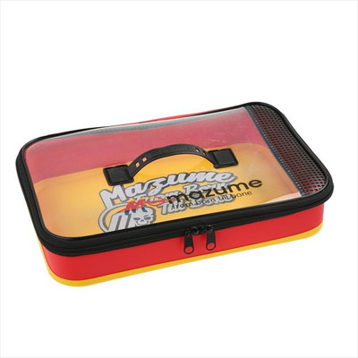 オレンジブルー ルアーケース MZBK-677 mazume EVAルアーケース GT レッド
