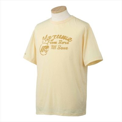 【訳あり】オレンジブルー ウェア MZAP-767mazume プライムフレックスTシャツ ロゴ II イエロー L