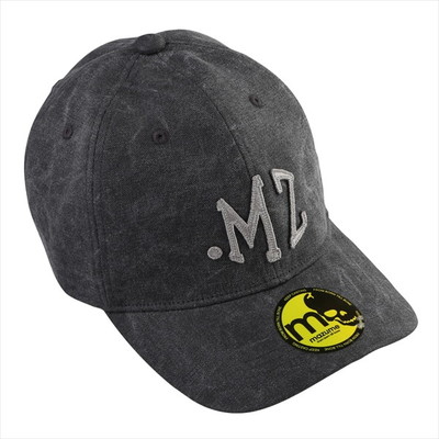 オレンジブルー 帽子 MZCP-781mazume ウォッシュキャップ ブラック フリー