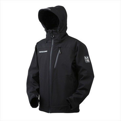【訳あり】マズメ 防寒服アウター MZFW-797 mazume ウインドカットジャケット ブラック M