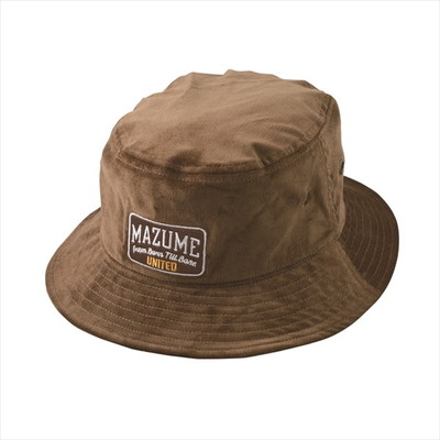 マズメ 帽子 MZCP-811 mazume BUCKET HAT ブラウン フリー