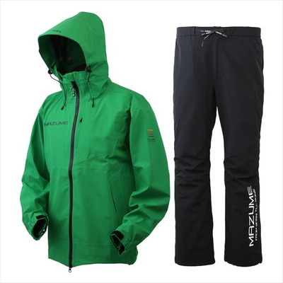 mazume レインウェア MZRS-820 mazume コアレインスーツ グリーン M