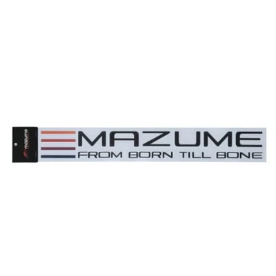 オレンジブルー ステッカー MZAS-839 mazume カッティングシート ブラック