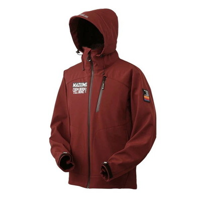 オレンジブルー 防寒服アウター MZFW-874 mazume ウインドカットジャケット ブラウン M