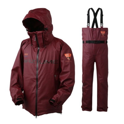 オレンジブルー レインウェア MZRS-884 mazume ROUGH WATER レインスーツ ボルドー 3Lサイズ