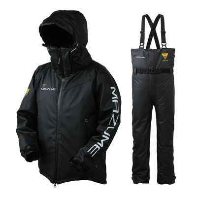 オレンジブルー 防寒服アウター MZFW-885 mazume ラフウォーター オールウエザースーツ ブラック 4L