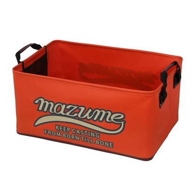 オレンジブルー タックルバッグ MZBK-888 mazume ウェーディングカーゴ IV オレンジ