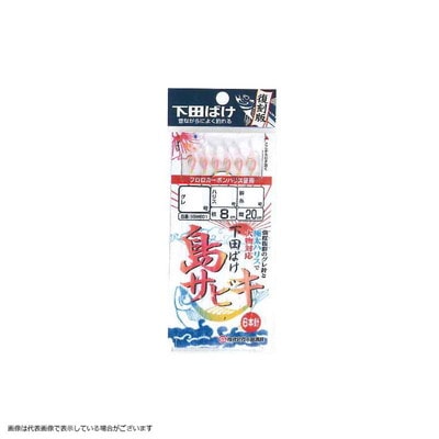 下田漁具 SSM601 下田島サビキ ピンクスキン グレ針 6本 5-4-5 仕掛け