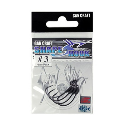 ガンクラフト SHAPE-S HOOK #3 ワームフック