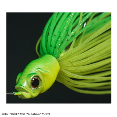 ガンクラフト スピナーベイト キラーズベイトMINI-2 1/2oz #11G フラッシングライム