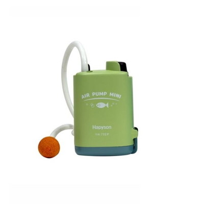 ハピソン YH-732P-G 乾電池式エアーポンプミニ グリーン