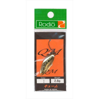 ロデオクラフト QM(キューム) 2.8g #1 ゴールド スプーン