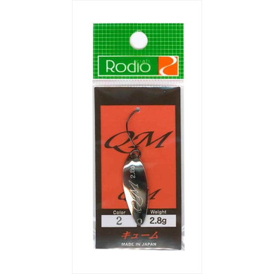 ロデオクラフト QM(キューム) 2.8g #2 シルバー スプーン