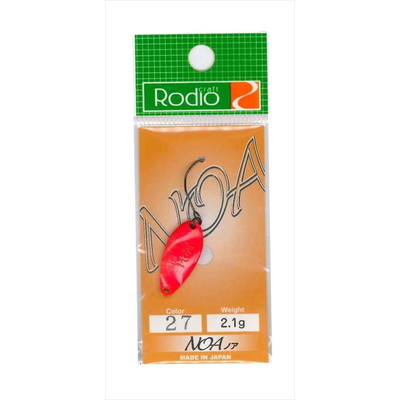 ロデオクラフト NOA(ノア) 2.1g #27表蛍光レッド/裏ゴールド スプーン