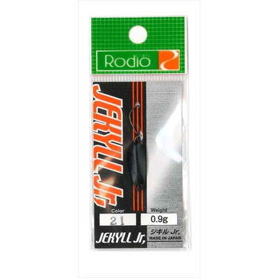 ロデオクラフト JEKYLL Jr 0.9g #21 ブラック(マット) スプーン
