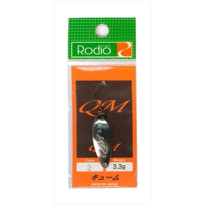 ロデオクラフト QM(キューム) 3.3g #2 シルバー スプーン