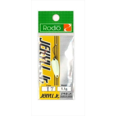 ロデオクラフト JEKYLL Jr 1.1g #17 グロー(夜光) スプーン