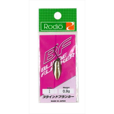ロデオクラフト ブラインドフランカー 0.9g #1 ゴールド スプーン