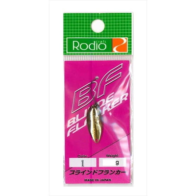 ロデオクラフト Blinde Flanker 0.7g #1 ゴールド スプーン